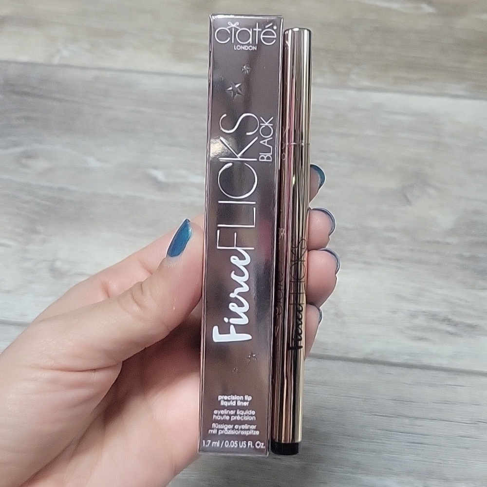 NIB Ciate Fierce Flicks Liquid Liner Liquid Eyeliner Pen in Black